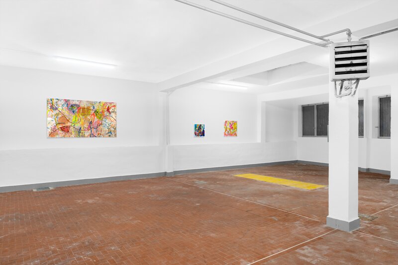 Installation view, *Bamboo Dragonfly,* 2024, Velo Project, Milan