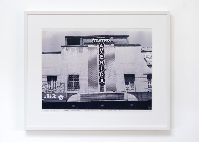 Ever Astudillo
*Untitled (Teatro Avenida)*
1970-80
lifetime gelatin silver print
54 × 66 cm / 21.3 × 26 in (framed)