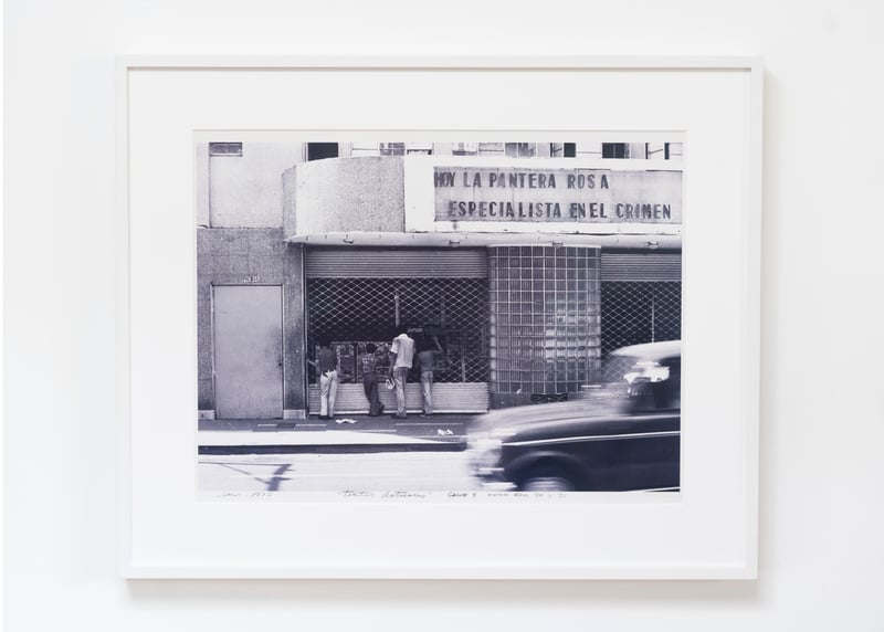 Ever Astudillo
*Untitled (Teatro Asturias)*
1970-80
lifetime gelatin silver print
54 × 66 cm / 21.3 × 26 in (framed)