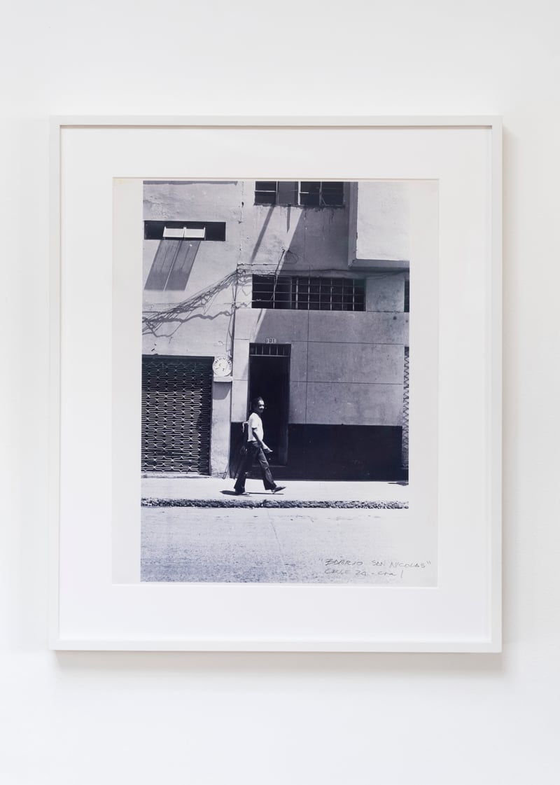 Ever Astudillo
*Untitled (Barrio San Nicolas)*
1970-80
lifetime gelatin silver print
66 × 56 cm / 26 × 22 in (framed)