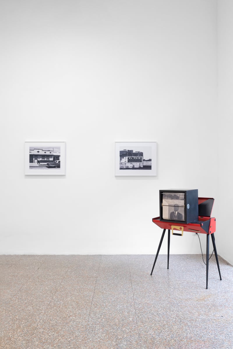 Installation view, *Ever Astudillo: Latin Fire* with a contribution by Virgilio Villoresi, 2026, Velo Project, Milan