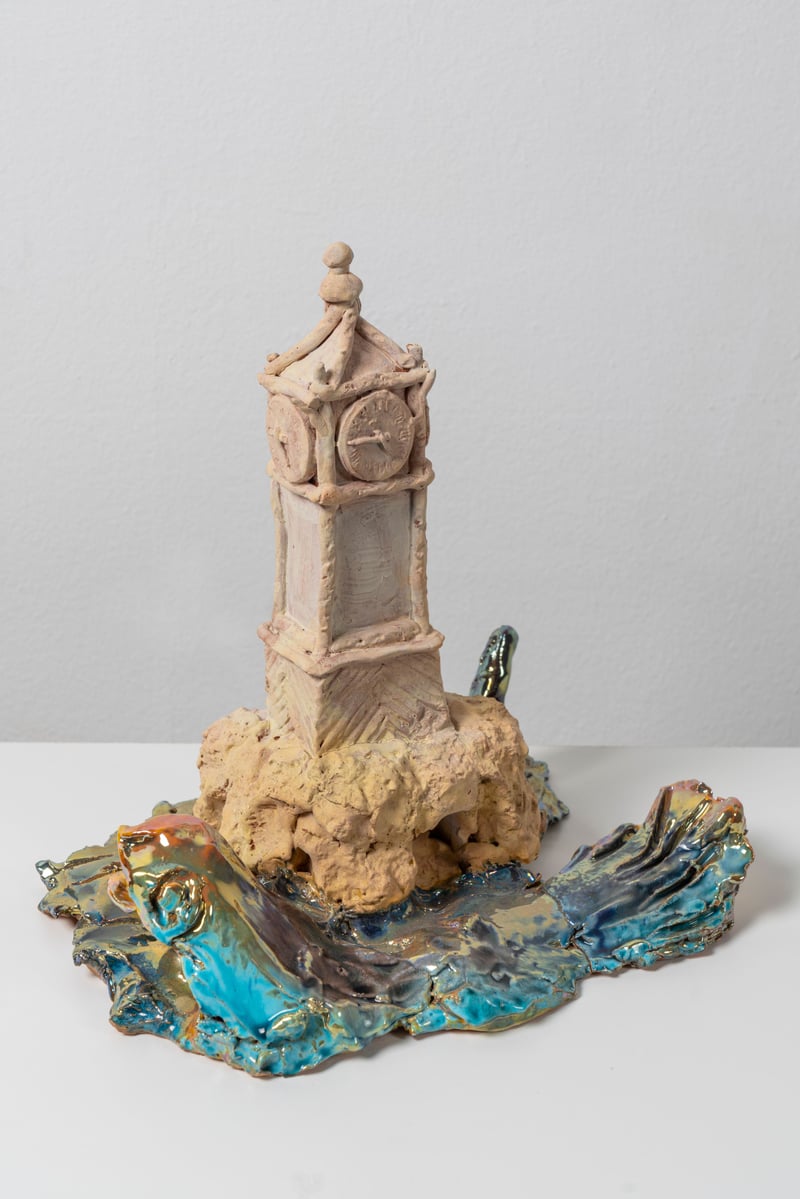 Enzo Cucchi
*Untitled*
2020
glazed and cold painted ceramic
27 x 27 x 20 cm / 10.6 x 10.6 x 7.8 in