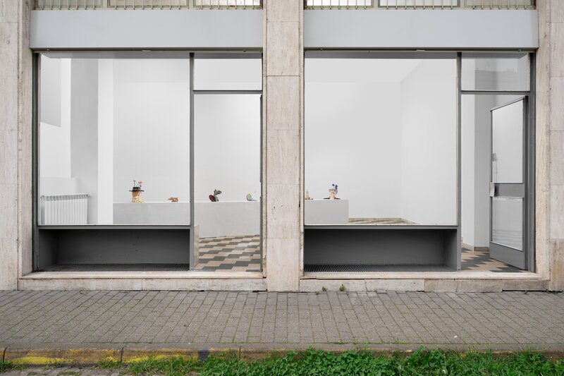 Installation view, *Fontane Animali Cowboys,* 2025, Velo Project, Milan